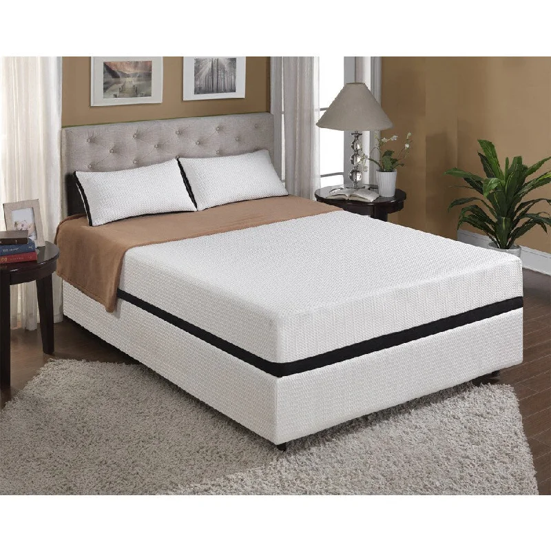 Cool Jewel Moonlight 10-inch Queen-size Gel Memory Foam Mattress