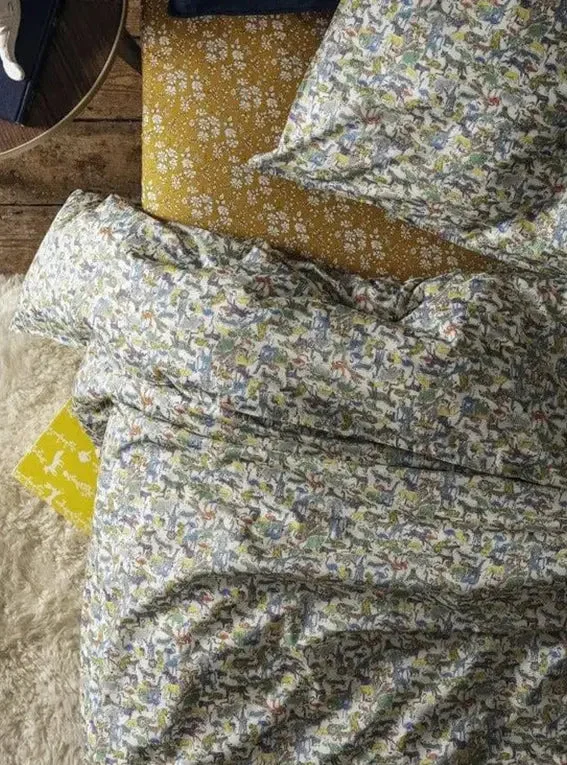 CAPEL MUSTARD Liberty Fitted Sheet