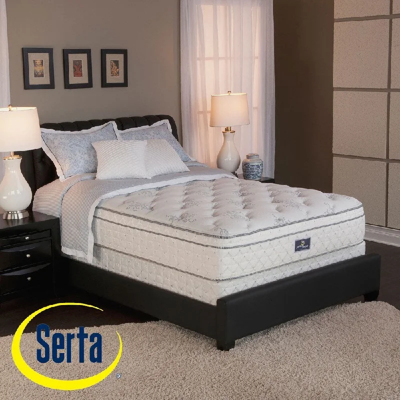 Serta Perfect Sleeper Conviction Euro Top Full-size Mattress and Box Spring Set