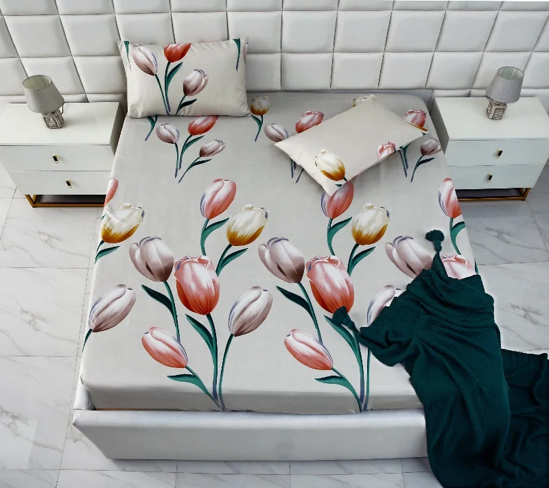 Fitted Bed Sheet-Tulip