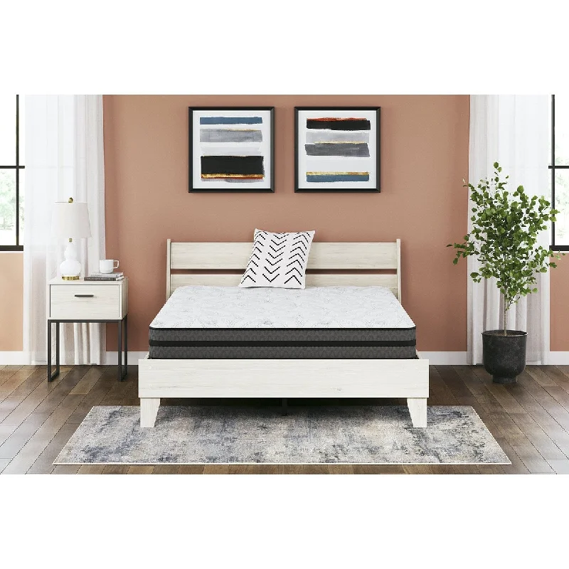 Signature Design by Ashley 10 Inch Pocketed Hybrid White Twin Mattress