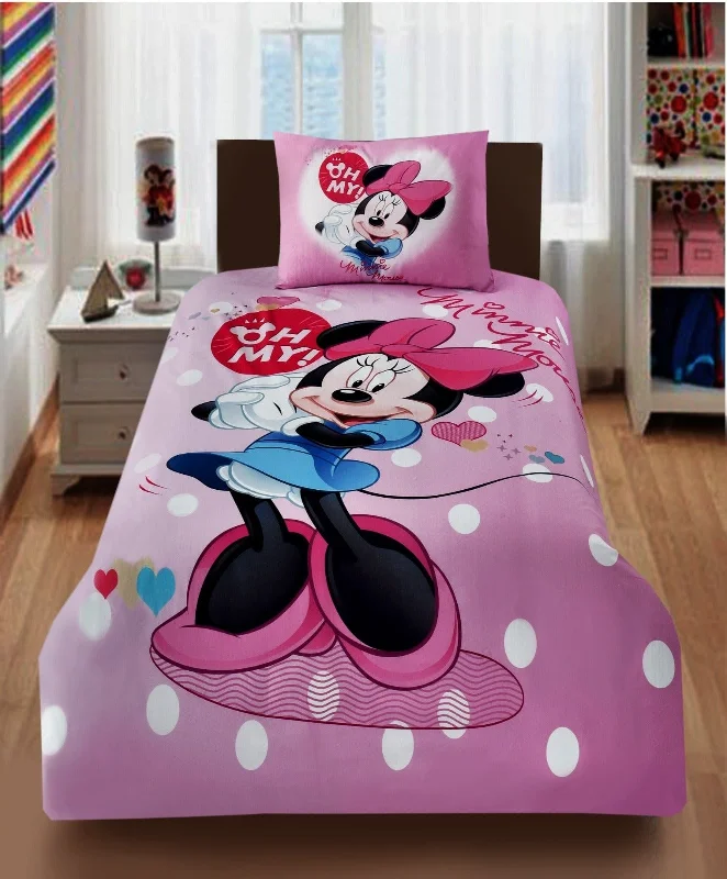 Digital Printed Junior Single Bed Sheet(4035)-SB031