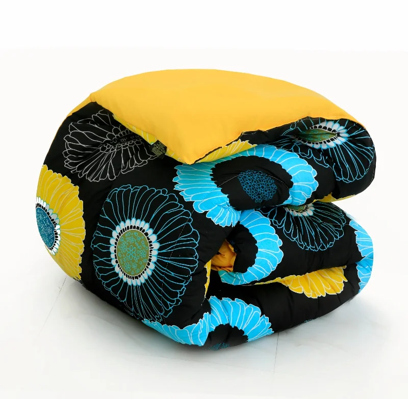 1 PC Single Comforter-Sun Flower