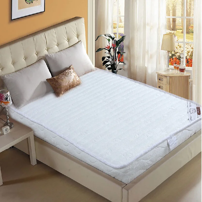 Innerspring Folding California King-size Mattress - White