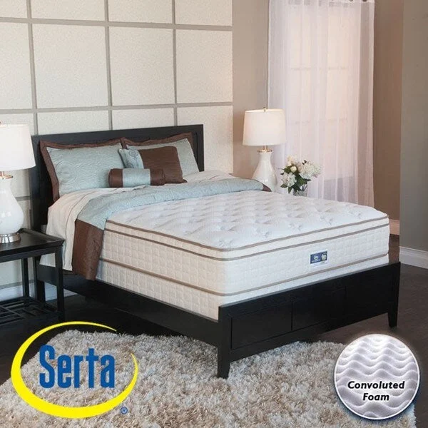 Serta Bristol Way Euro-top Queen-size Mattress and Box Spring Set