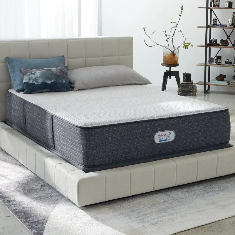 Beautyrest Platinum Crescent Valley 14-inch Luxury Firm King-size Innerspring Mattress Set - N/A