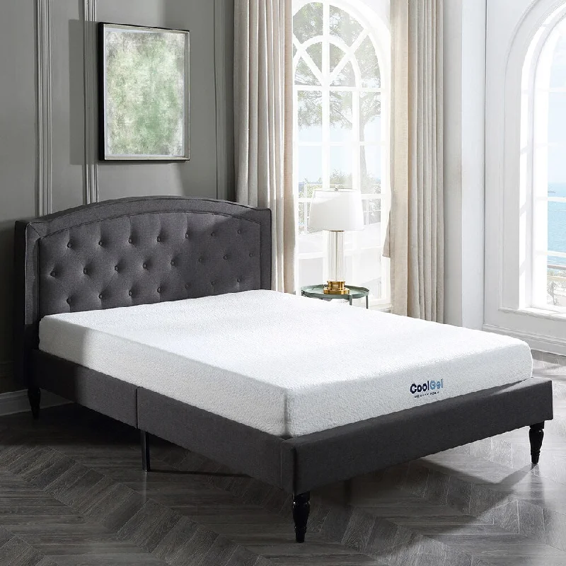 Classic Brands Ventilated 8-inch Gel Memory Foam Mattress