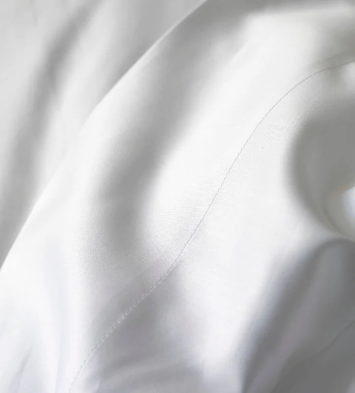 White Luxury 600 Thread Count 100% Cotton Flat Sheet