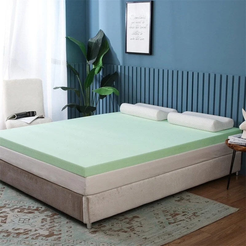 3" Memory Foam Bed Mattress Topper-TWIN