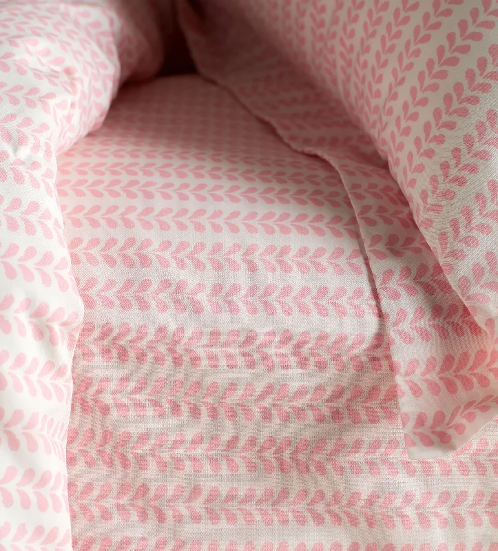 Molly Mahon Pink Bindi 100% Cotton Fitted Sheet