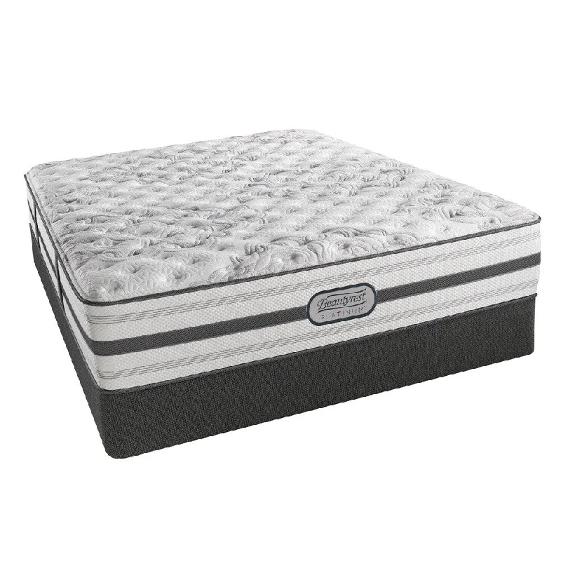 Beautyrest Platinum Rylee 12.5-inch Twin XL-size Firm Mattress Set