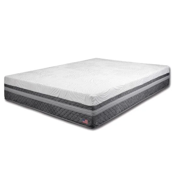 Furniture of America Nivo 12-inch Eastern King Gel Memory Foam Mattress