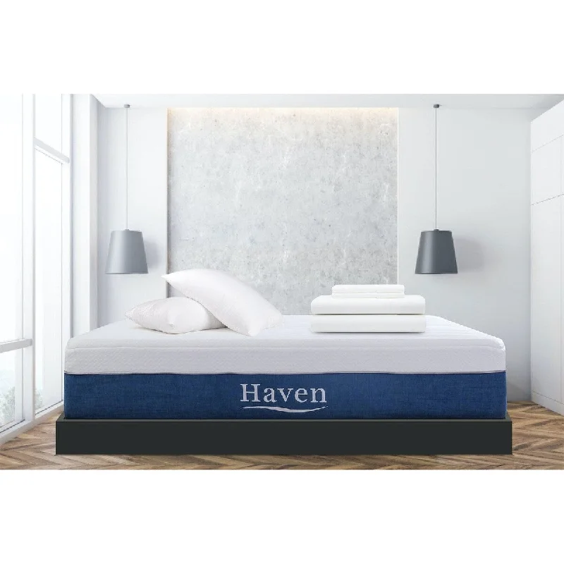 selecting a mattress that is easy to move and transport14" Haven Boutique Foam - N/A