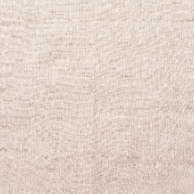 Linen fitted sheet blush