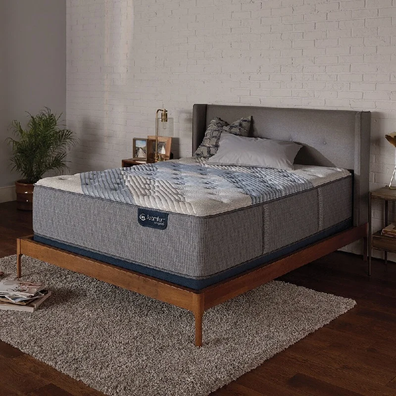 iComfort Blue Fusion 3000 15-inch Firm Hybrid Mattress Set