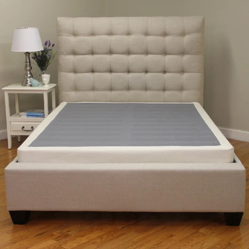 best mattress for a guest room with limited spacePostureLoft Low Profile 4-inch Cal King-size Foundation