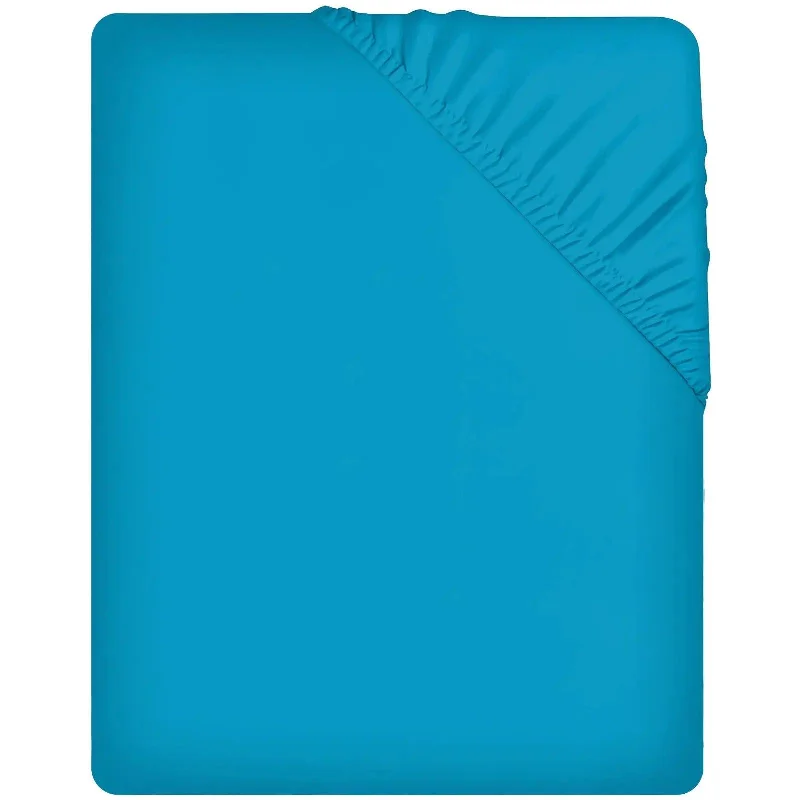 Fitted Sheet-Butterfly Blue