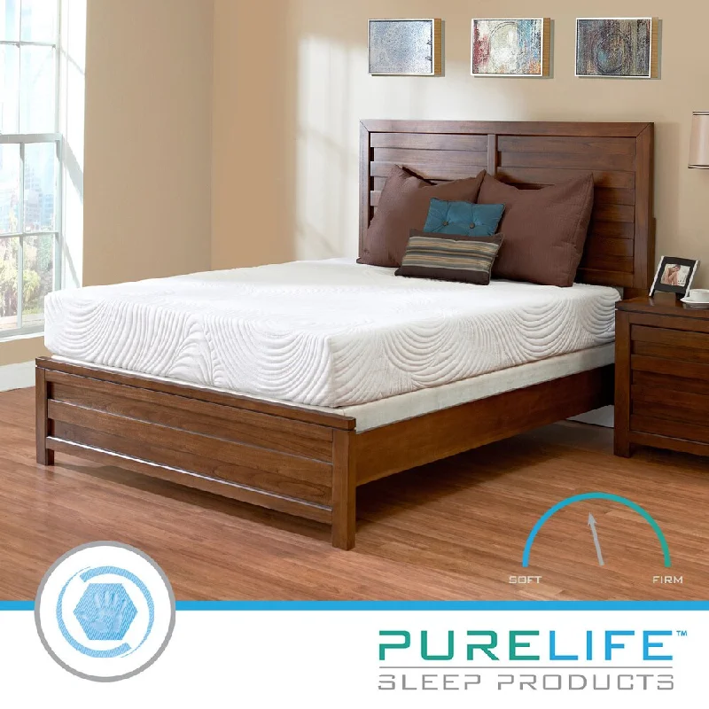 Purelife Inspire PureGel Plus 10-inch King-size Gel Memory Foam Mattress