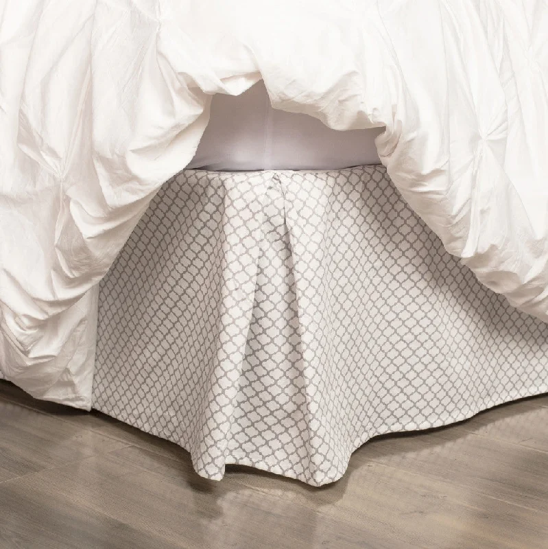 The Grey Cloud Bed Skirt