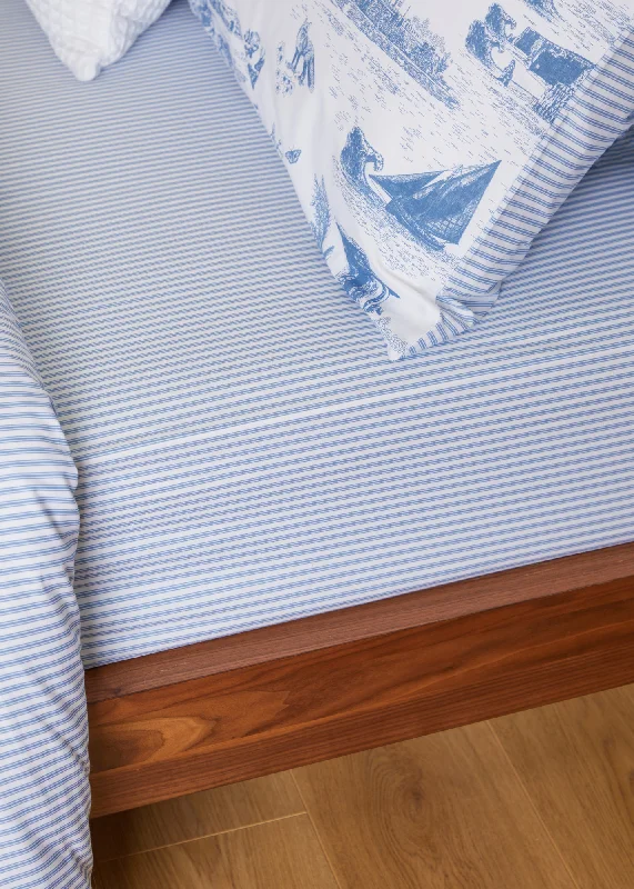 Foxford Wild Atlantic Stripe Fitted Sheet