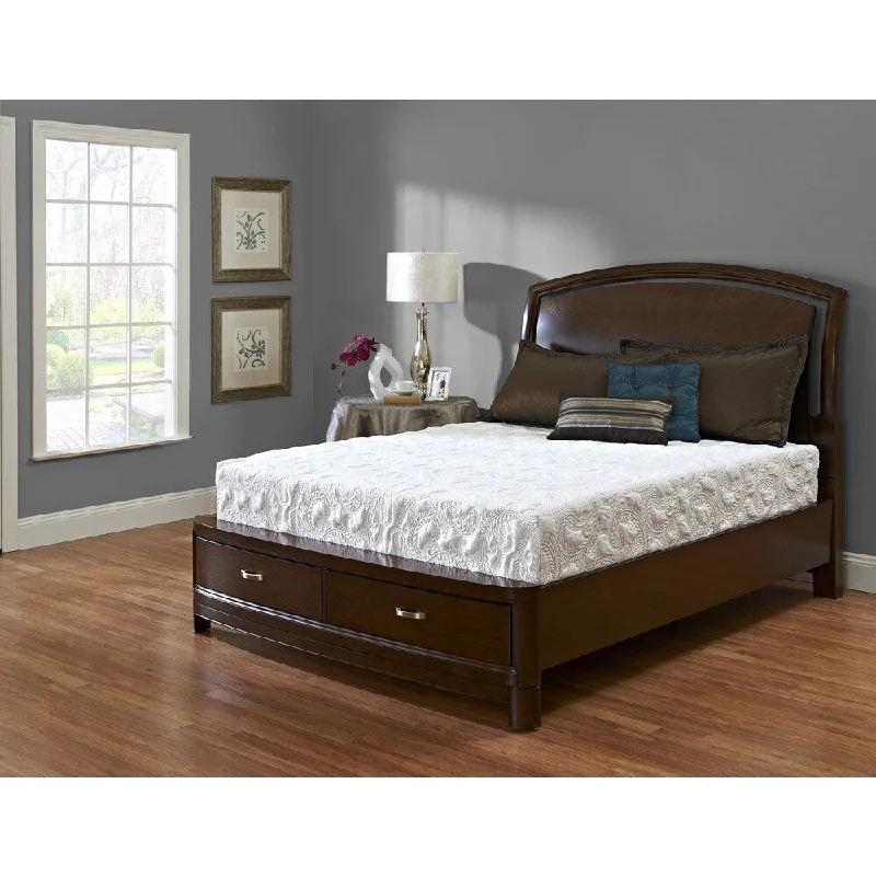 Purelife Frazier 10-inch Queen-size Gel Memory Foam Mattress