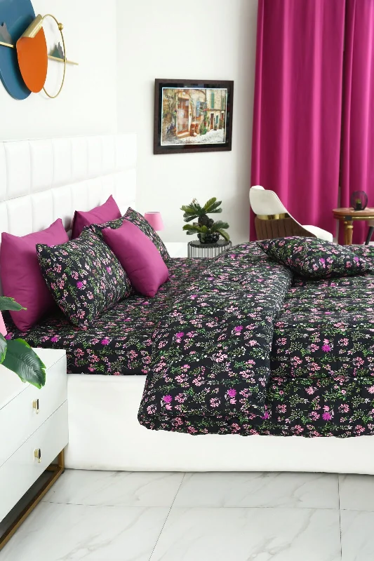 5 PCs Single Comforter Set-Crocus