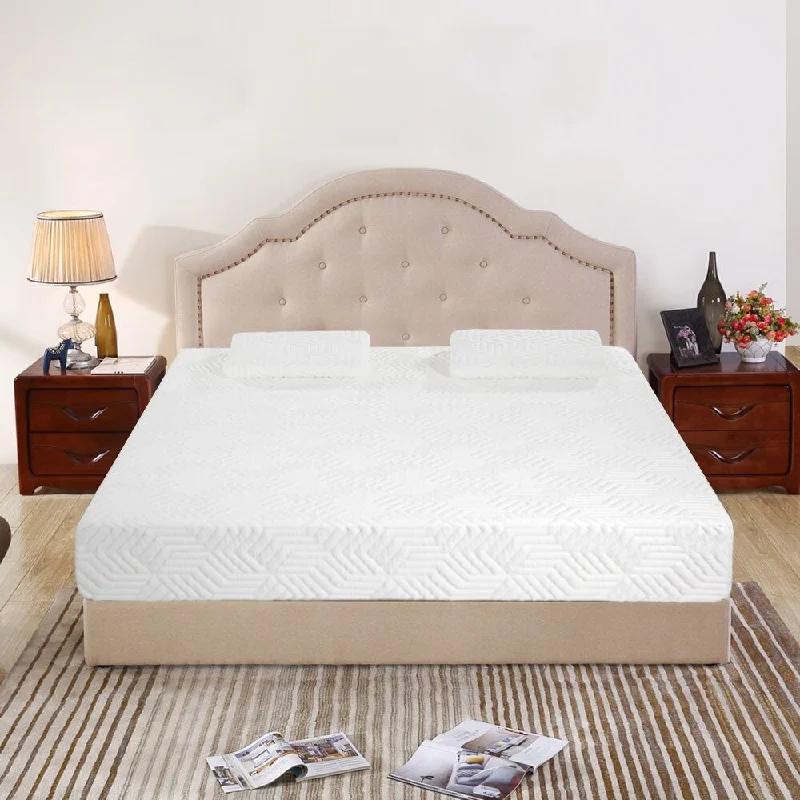 12 inch Queen COOL MEDIUM-FIRM GEL Memory Foam Mattress