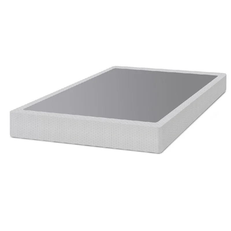 innerspring mattress with a pillow-top layer for luxurySteel Full size Box Spring By Crown Comfort