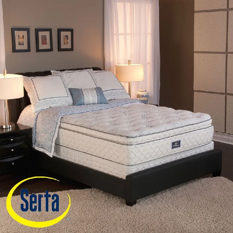 Serta Perfect Sleeper Conviction Super Pillow Top King-size Mattress and Box Spring Set