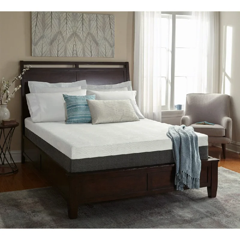 White by Sarah Peyton Orthopedic 10-inch Cal King-size Memory Foam Mattress