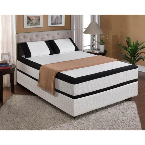 Cool Jewel Starlight 12-inch Full-size Gel Memory Foam Mattress