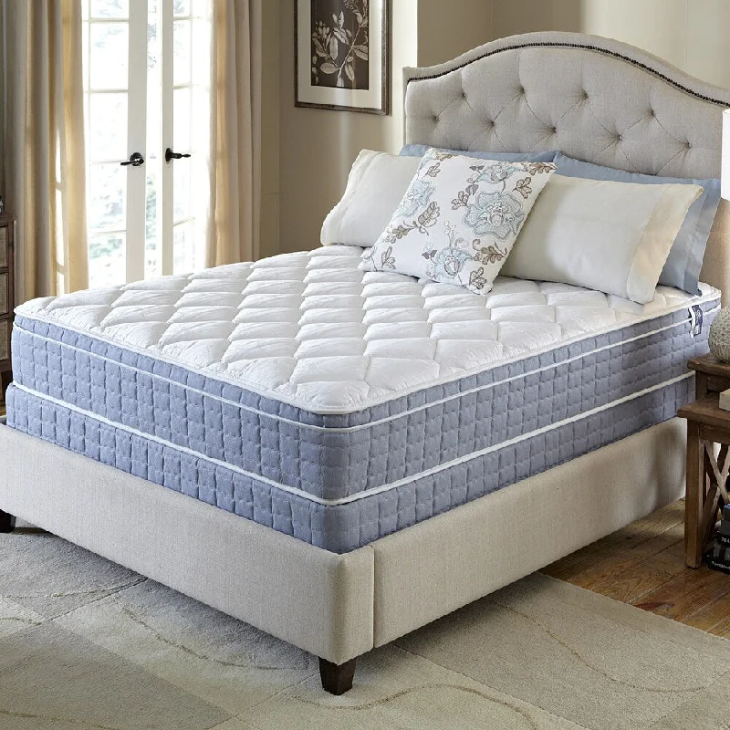 Serta Revival Euro Top Split Queen-size Mattress and Foundation Set