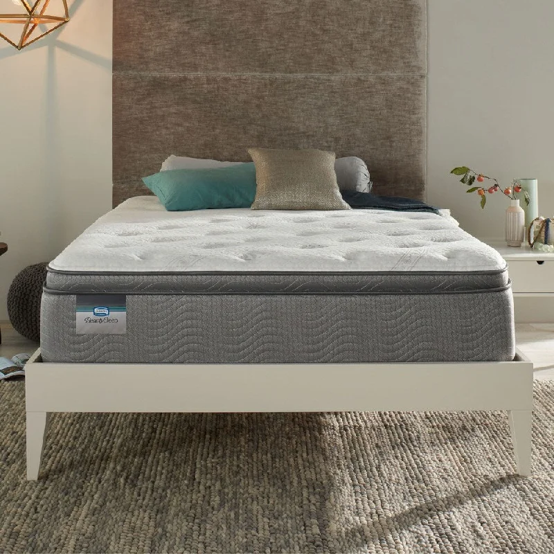 Simmons Beautysleep Dana Point Pillow Top 14-inch Twin XL-size Plush Mattress Set - N/A