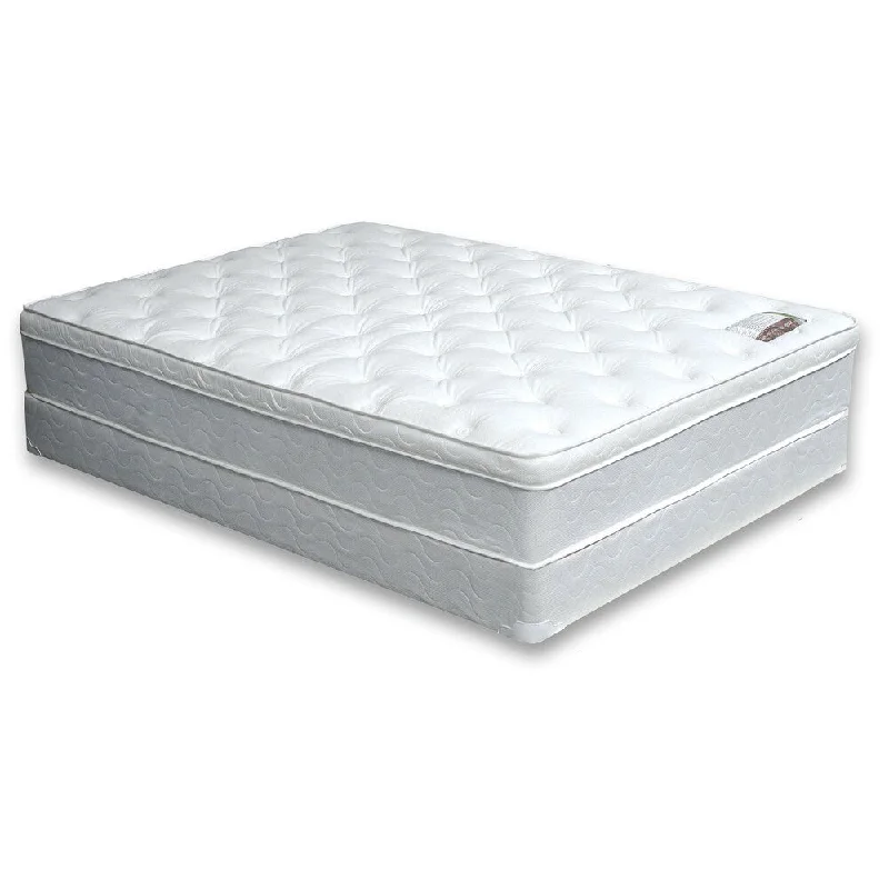 Nivo Contemporary White Eastern King Foam Mattress by Furniture of America