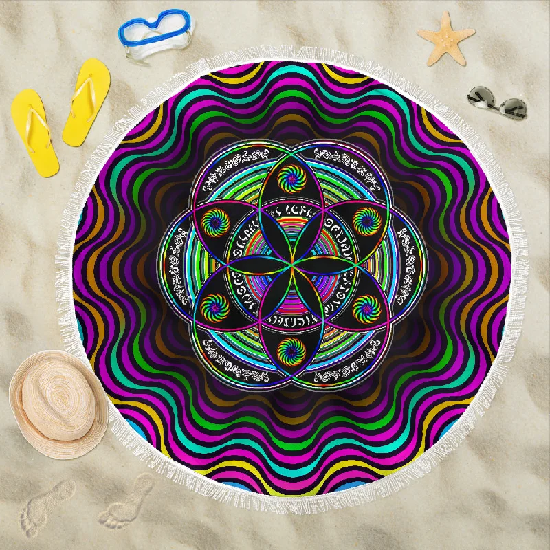 High Vibration Beach Blanket