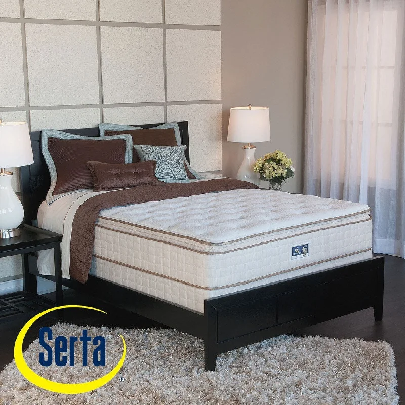 Serta Bristol Way Pillow Top California King-size Mattress and Box Spring Set