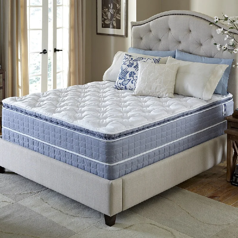 Serta Revival Pillow Top Full-size Mattress and Foundation Set