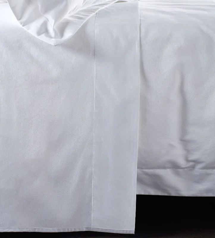 White Super Hero 100% Cotton 1000 Thread Count Flat Sheet